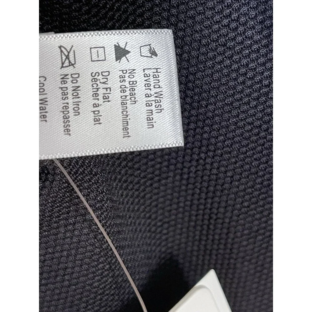 $183 L Space Black‎ Balboa One Piece Swimsuit Size XS 4 Tie Front